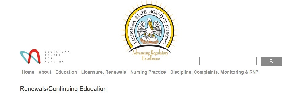 www.strongerinc.org Online License Renewal : Lousiana State Board of Nursing – www.strongerinc.org