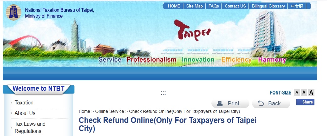 National Taxation Bureau Of Taipei Ministry Of Finance Tax Refund National Taxation Bureau Of Taipei Ministry Of Finance Tax Refund
