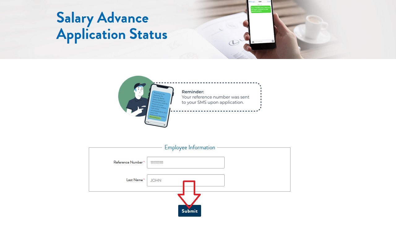 Security Bank Application Status Credit Card/ Salary Advance/ Auto Loan